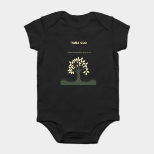 Trust God Baby Bodysuit